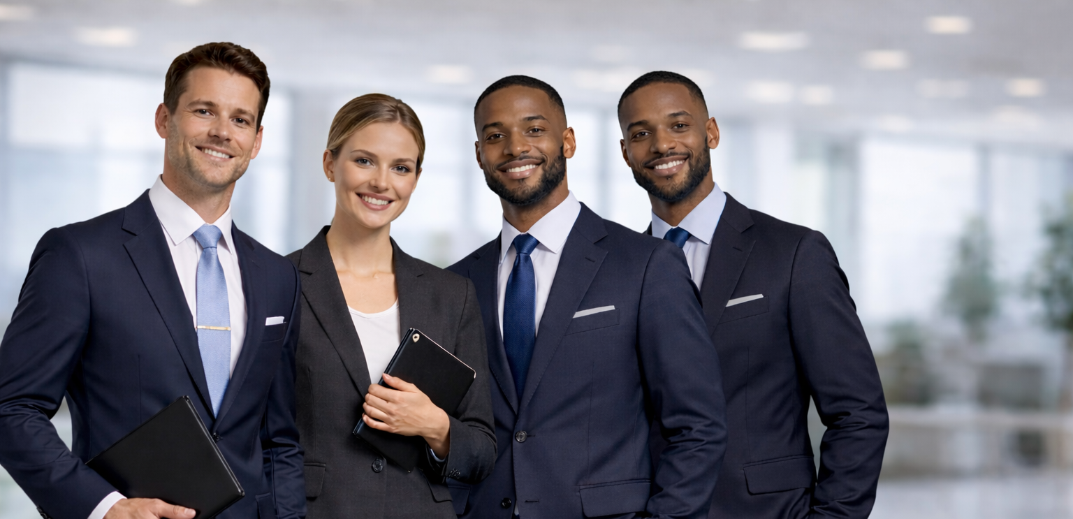 Corporate Business Uniform Team